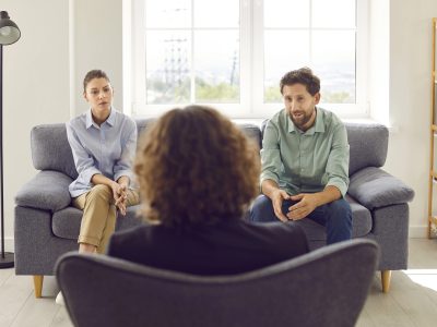 Professional relationship counseling Las Vegas office setting.