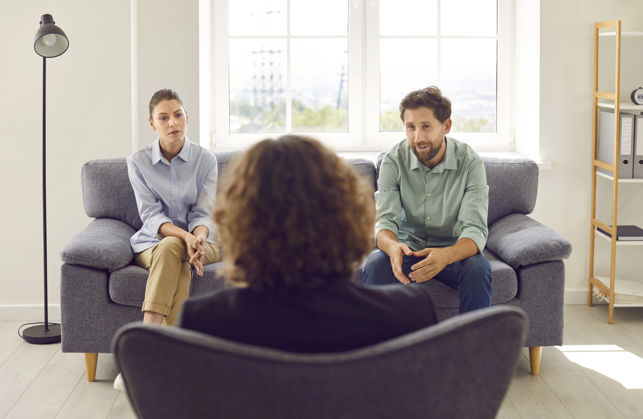 Professional relationship counseling Las Vegas office setting.